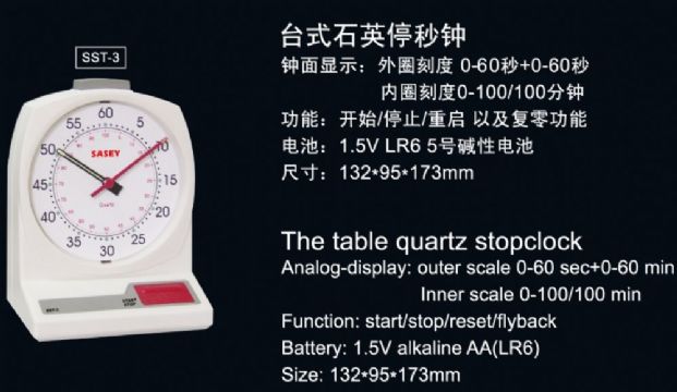 點擊查看詳細(xì)信息<br>標(biāo)題：臺式石英停秒鐘 閱讀次數(shù)：2041
