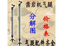 點(diǎn)擊查看詳細(xì)信息<br>標(biāo)題：氣腿式鑿巖機(jī)氣腿分解圖 氣腿配件 支腿配件 FT160系列氣腿配 閱讀次數(shù)：209